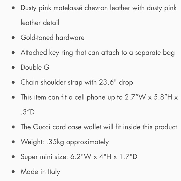 Gucci Super Mini - Picture 8 of 8